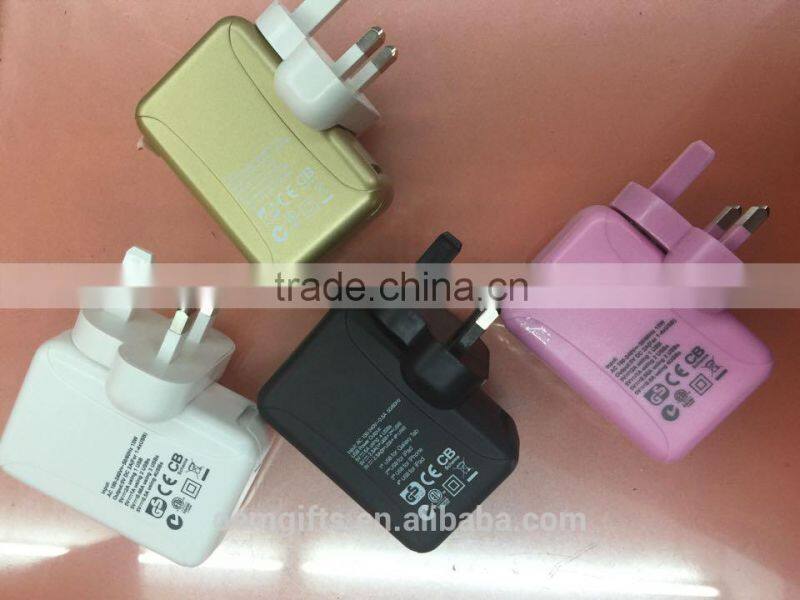 Promotion Universal 4-USB Ports AC Power Adaptor