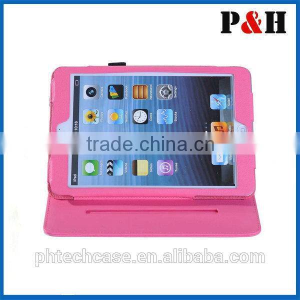Luxury Magnetic Leather Wallet Smart Case Cover For APPLE iPad Mini