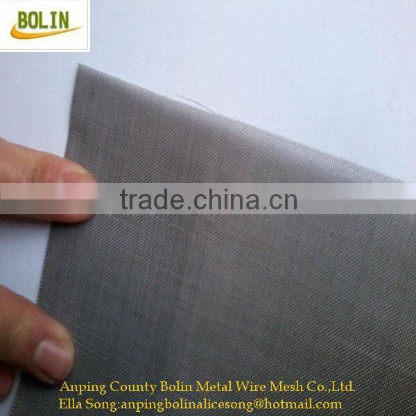 nickel wire 0.025mm nickel chromium molybdenum alloys wire mesh rolls for nickel batteries