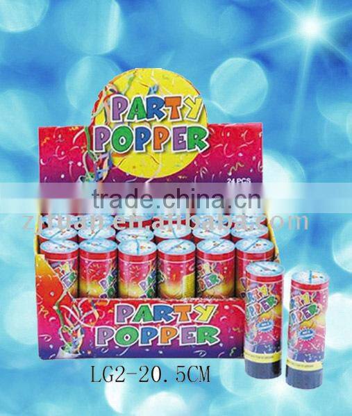 spring driven party popper,party cannon.