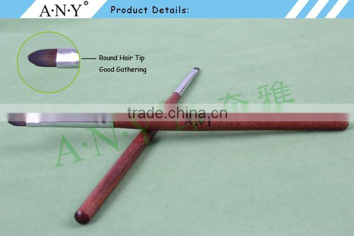 ANY Nail Care Tools Rosewood Handle UV Gel Brush Nail Art Beauty