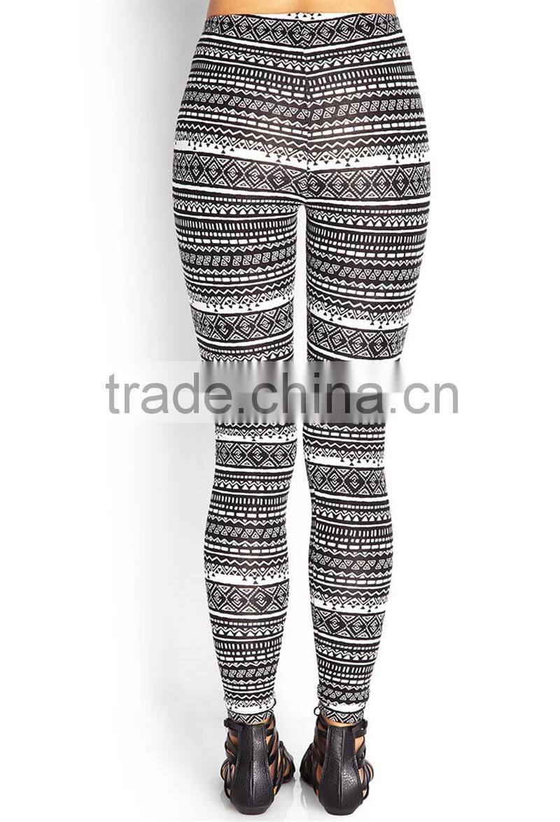 Brand New Women Skinny Leggings Stretchy Sexy Pants Cotton Print Pencil Pant