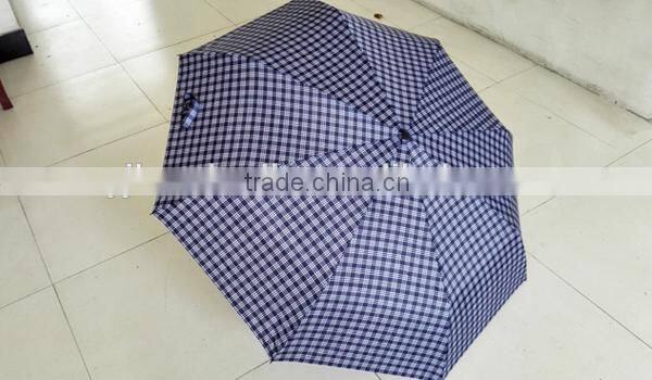 25" 3 Foldable Rain Umbrella, Large umbrella for Rain and Sun