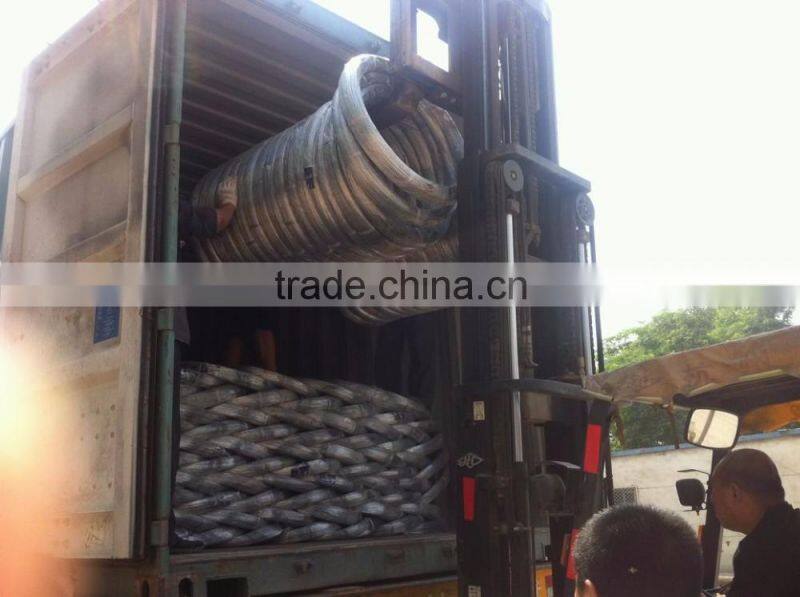 Galvanized Oval Wire 2.4x3.0mm For Farm Fencing