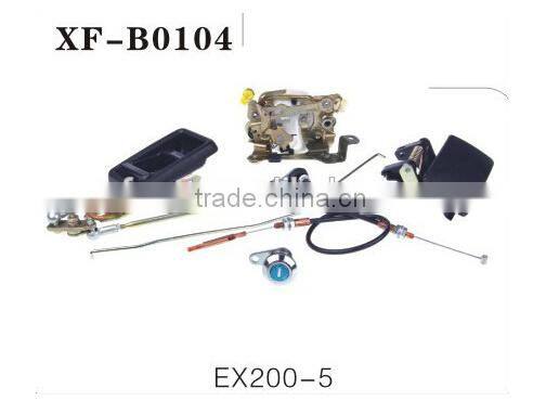 excavator parts EX200-5 cab door lock