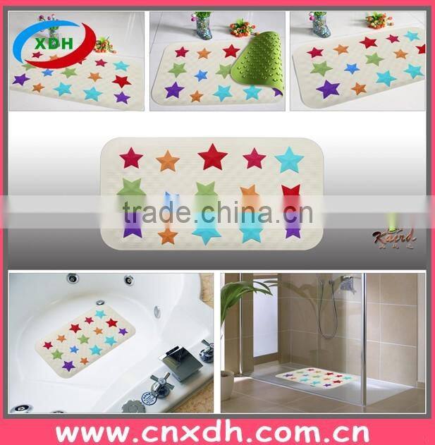 Factory directly supply colorful PVC bath mat