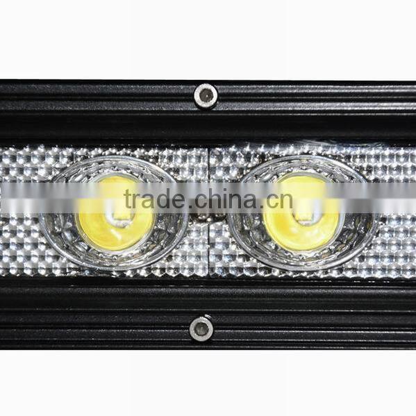 single row 120w slimline led emergency light strip bar waterproof with sliding bracket for 4x4 offroad cars