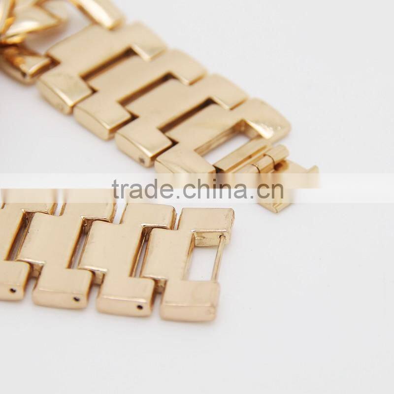 2016 new style fastion alloy bell and rose quartz watches