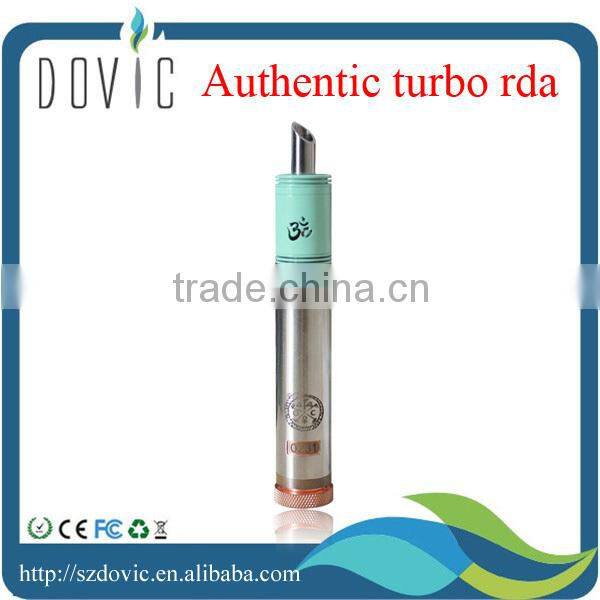 Tobeco wholesale turbo rda atomizer high quality blue/ss/black/white turbo rda Tobeco Authentic patented turbo rda in stock!!!