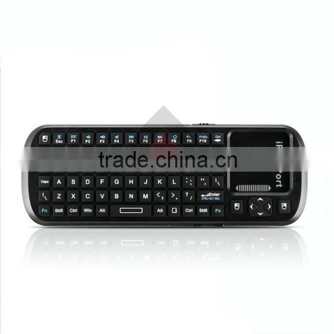 Mini Wireless Bluetooth Keyboard With Touchpad For Smart TV/Notebook/Tablet PC/Google TV Box/Projector