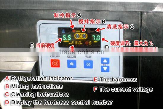 New cheap hot sale selling soft ice cream machine maker from chinese supplier