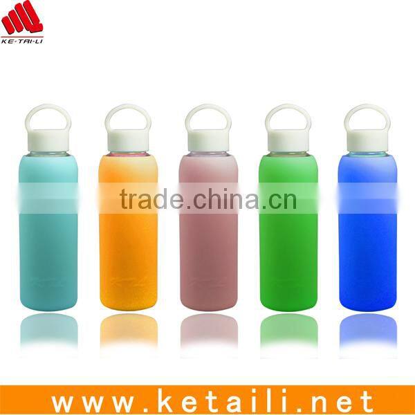 silicone bottle sleeve for glass sport drink bottle manufacturing plant
