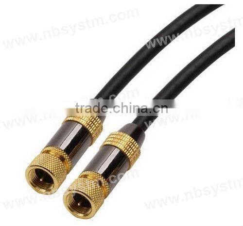 Assembly Type F Cable F Plug to F Plug