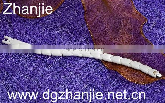 2013 New product white ceramic magnetic bracelet alibaba wholesale #13000
