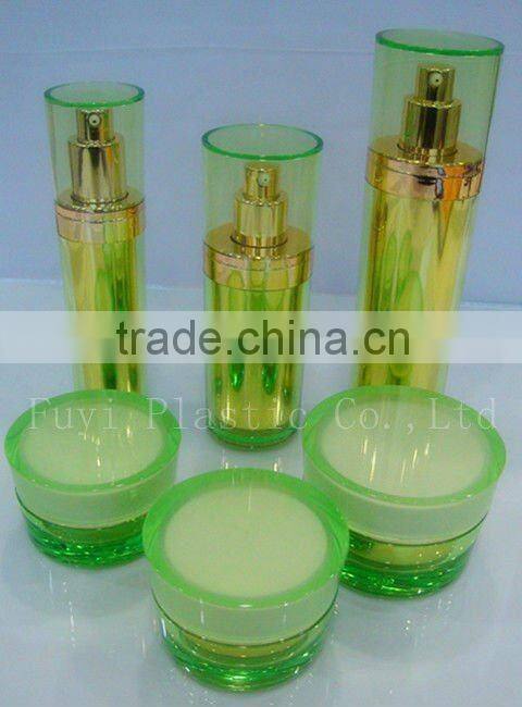Acrylic Cosmetic Jar and Lotion Bottle for Cosmetic packaging
