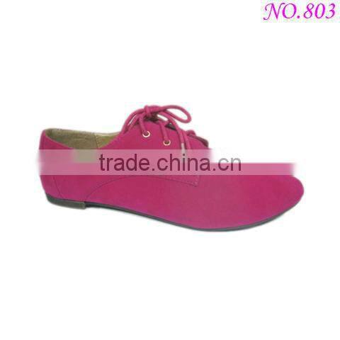 2013 grils lace up falt shoes outdoor shoes
