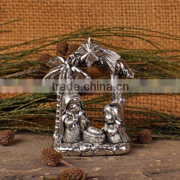 Hot selling nativity set resin figures