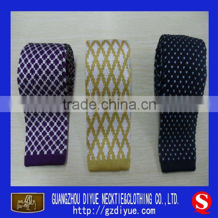 2013 latest silk knitted tie from Guangzhou