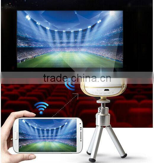 HOT SALE 1080P SUPPORTED 3D Mini Video Projector for Smart Phone