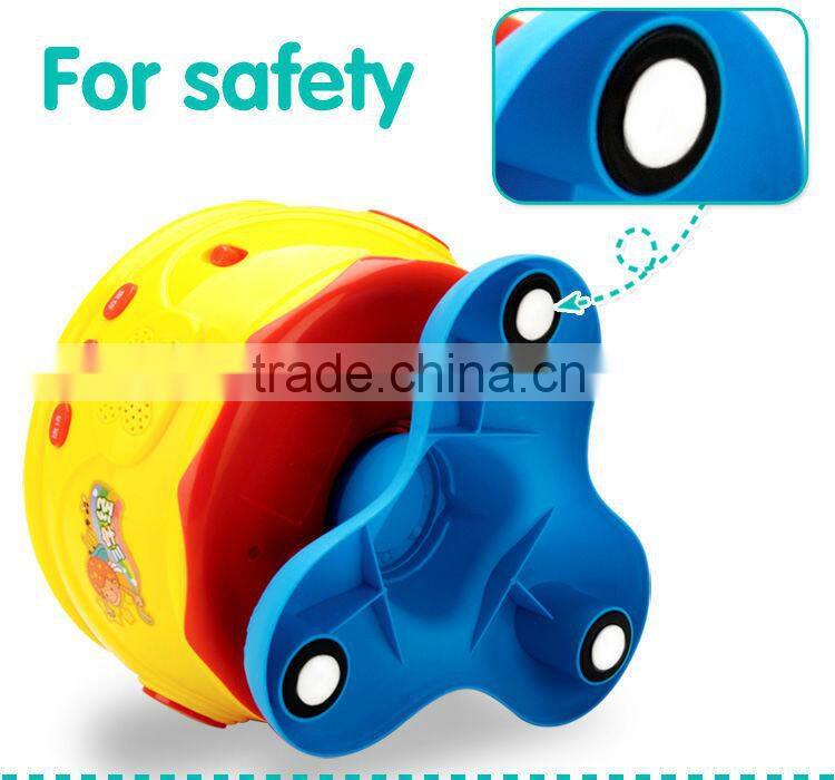 Funny cartoon lovely musical plastic drum set