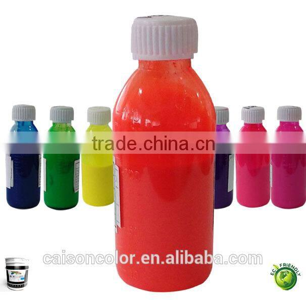 China supplier material fluorescent pasty pigment for screen printing