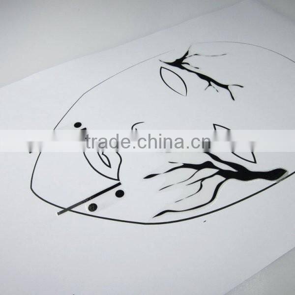 Custom Halloween temporary fake wound face tattoos glitter face tattoos waterproof face stickers manufacturer