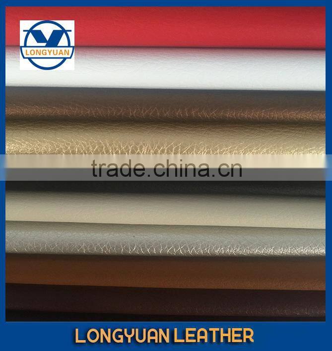 Embossed Light design Pu leather with twill fabric for sofa/car leather seat/upholstery/leather sofa supplier in wenzhou