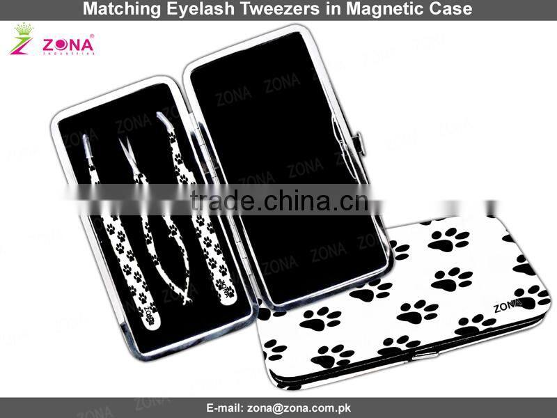 Gold Matching Volume Lash Tweezers Single Pc. Set / Get Best Volume Lash Tweezers Under Your Private Labels From ZONA-PAKISTAN