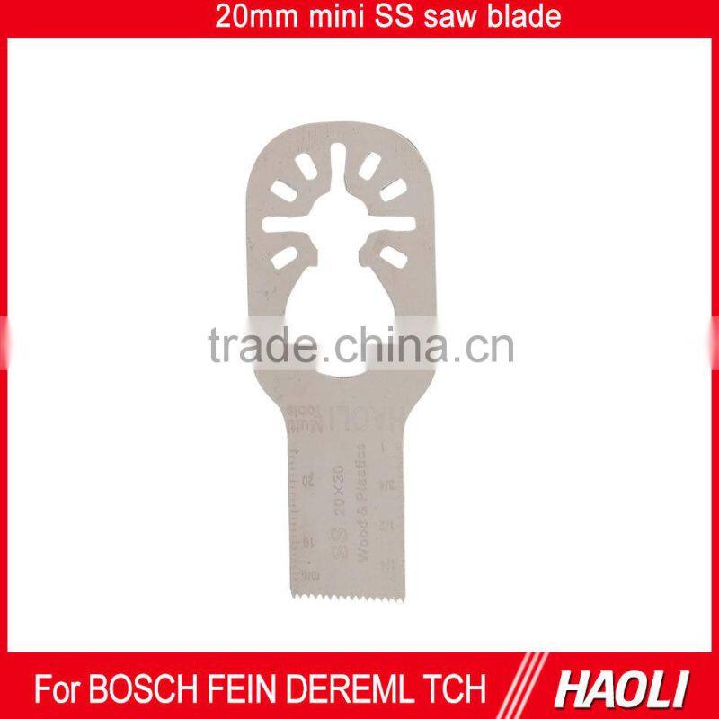 20mm (3/4'') SS quick release standard oscillating muti tool saw blade,uitable for Multimaster power tools