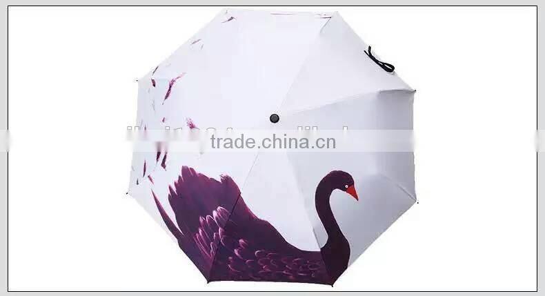 2016 NEW customized anti-UV function full photo print fold umbrella