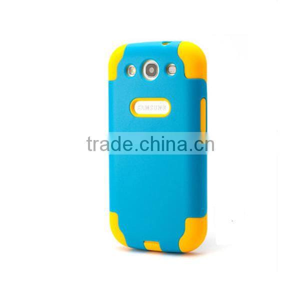 silicone phone case for samsung S3 i9300 phone case,Drop resistance silicone cell phone case