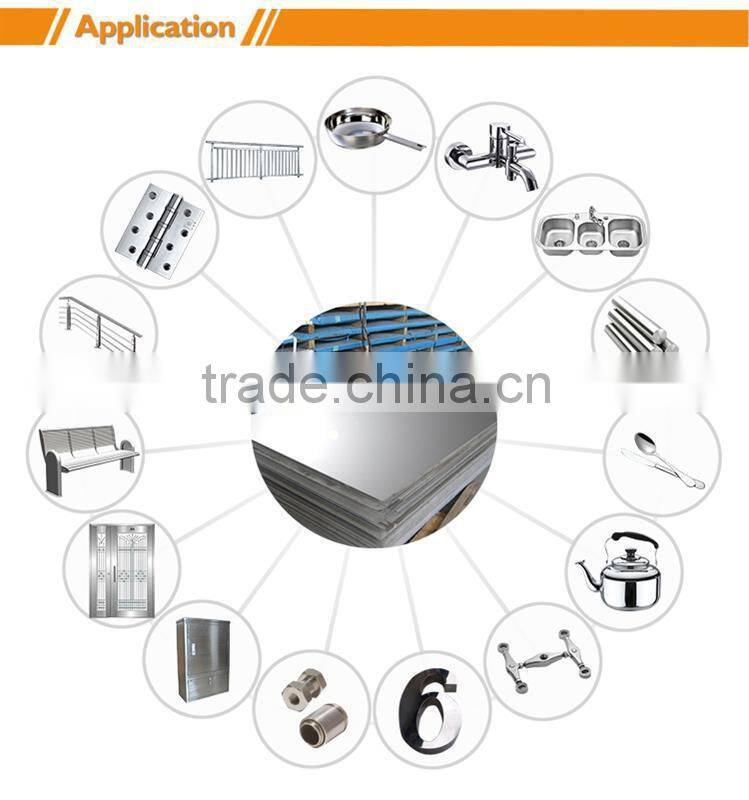 Top grade 304 stainless steel sheet metal for doors and window materials