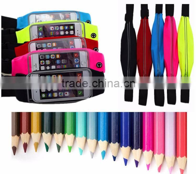 Sport Waterproof Waist Strap Pouch Bag For Samsung Galaxy A3 A5 A7 A8 J5 J7 E7 S2 S3 S4 S5 S6 edge On5 On7 CORE Prime GRAND Max