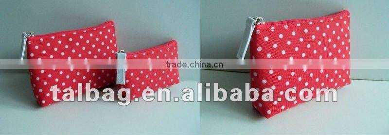 new design fashion promotional printed canvas clutch bag