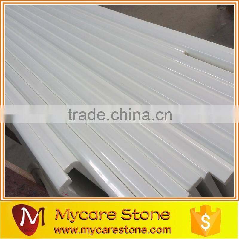 Wholesales pure white micro crystal nanoglass stone countertop