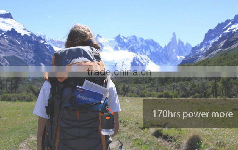 smart outdoor activity multifunction emergency LED light support bluetooth music display