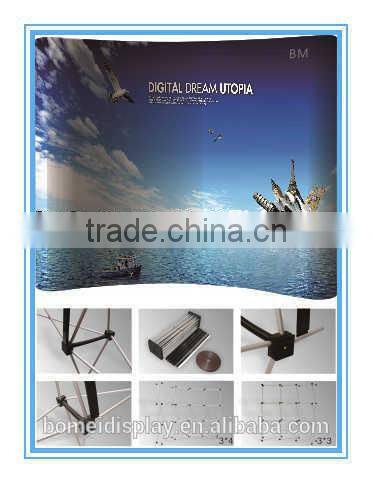 Trade show 3*3/ 3*4 metal pop up exhibition stand