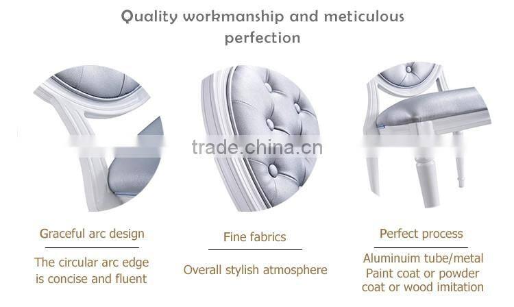 Hot sale durable aluminum stackable events chair