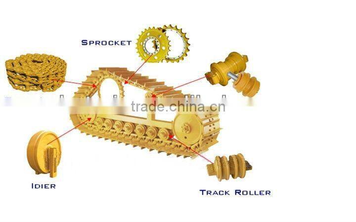 excavator undercarriage parts PC350-6 sprocket 207-27-61210