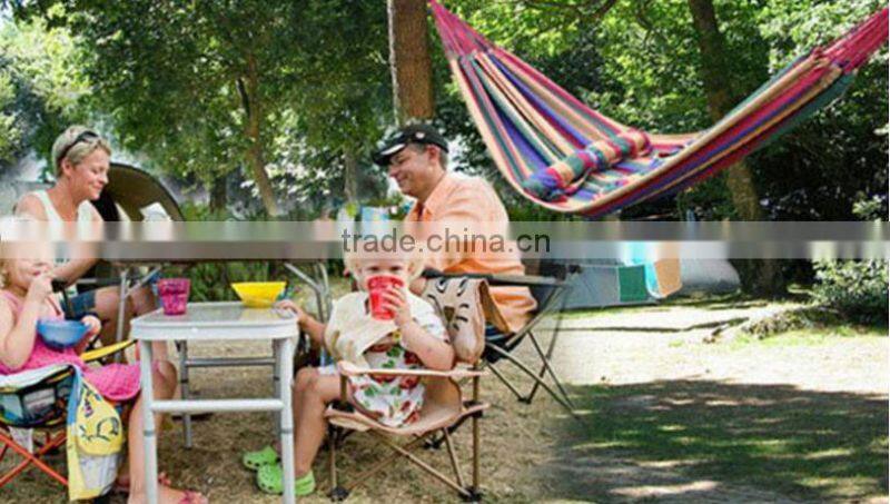 High quality portable camping hammock,canvas hammock,fabric hammock