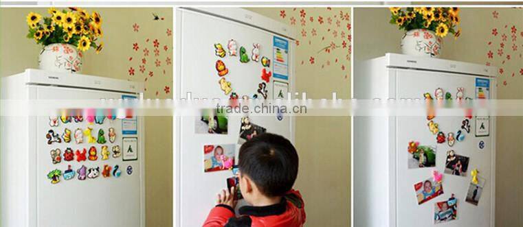 promotional custom souvenir pvc fridge magnet 3D fridge magnet