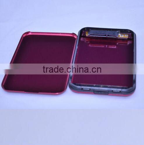 USB 3.0 Aluminum 2.5" SATA HDD Hard Drive External Enclosure Case Cover Shell