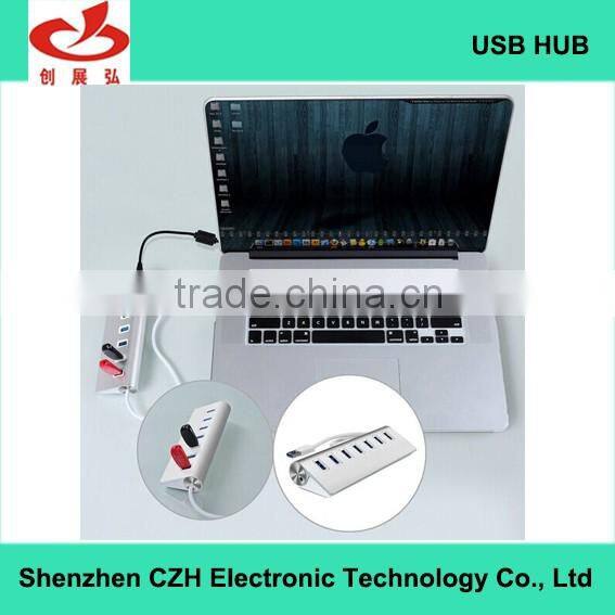 Multi-port usb por hub, 7 port usb 3.0 hub from usb hub suppliers
