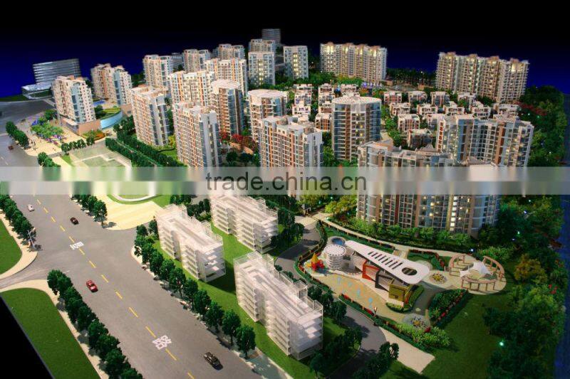 New product plastic miniature building scale model maker from China