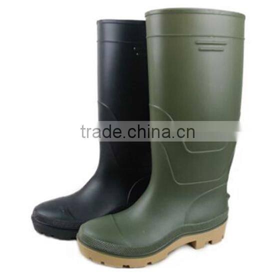 Long farming pvc safety boots s5, silicon rubber rain overshoesboots in agriculture, boots in agriculture (SA-9303)