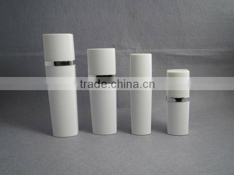 square cosmetic bottle with PMMA material