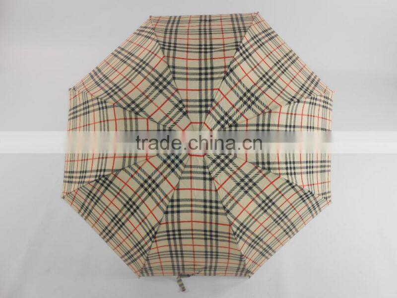 55cm*8k folding umbrella 2- fold semi automatic umbrella