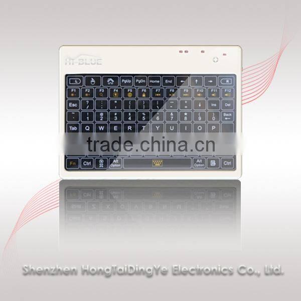 HOT sale bluetooth keyboards with touch screen for imac ipad