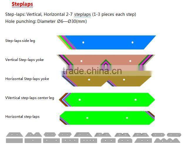 Silicon Steel core cutting Machine line for Transformer