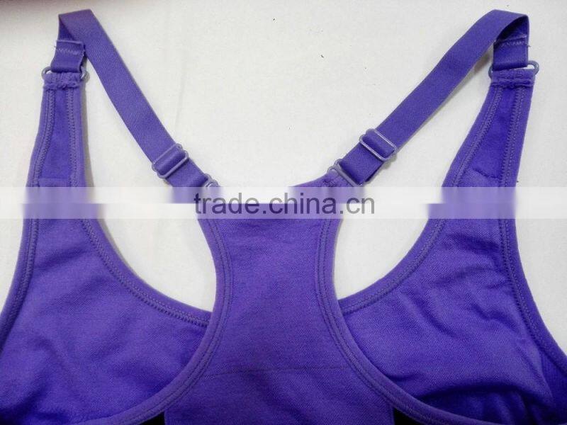 sexy woman wireless Y- back sports bra yoga wear girl sport seamless bra